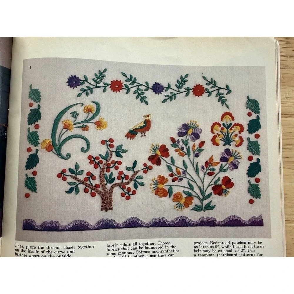 DECORATING & CRAFT IDEAS‎ Magazine August 1975 Needlework, Fabric Fruit, History